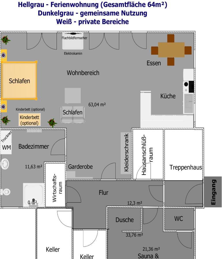 Ferienwohnung, Sauna & Gaestekarte Gratis Im Schwarzwald Baiersbronn Exterior foto